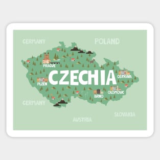 Czechia Sticker